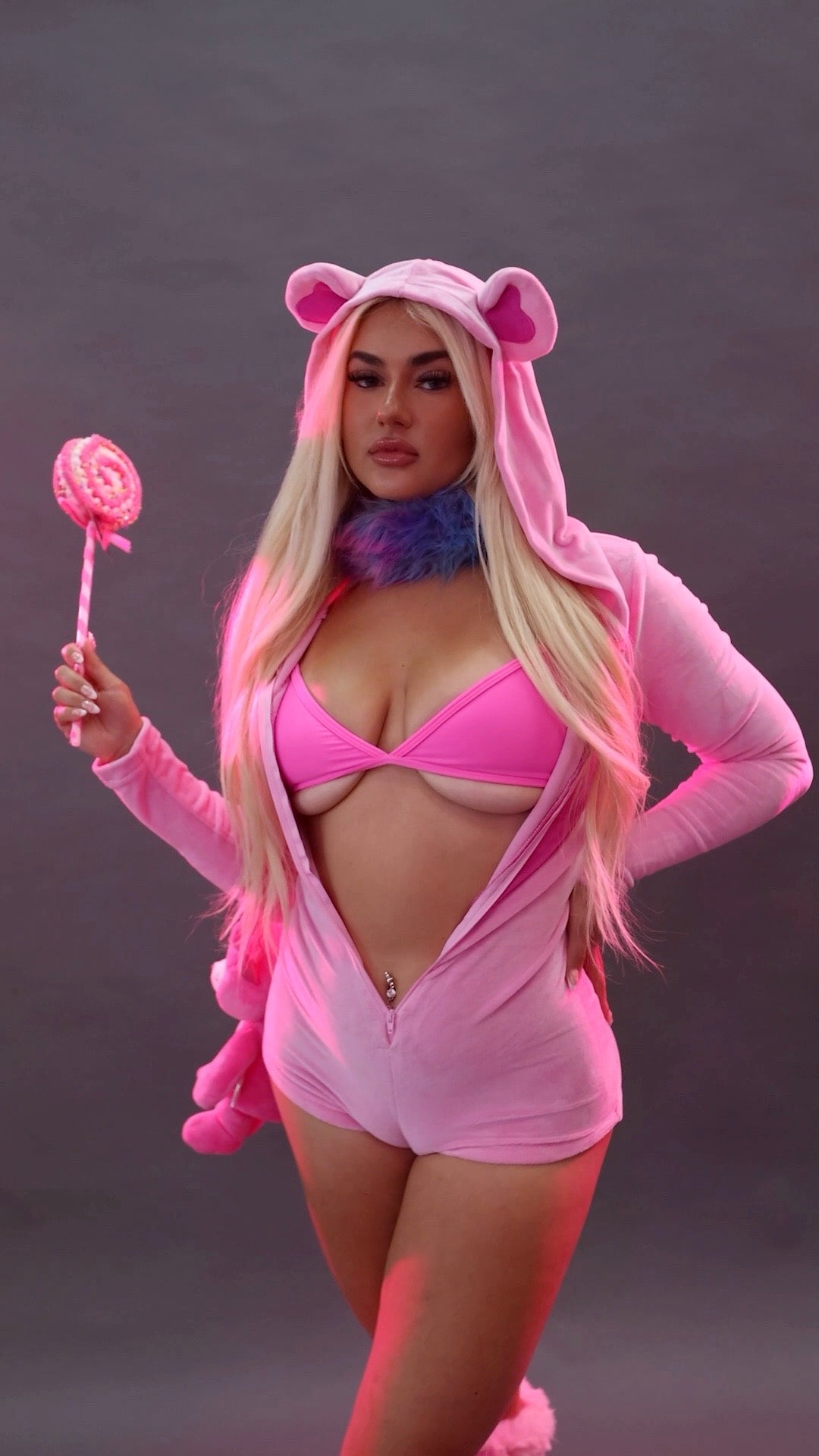 Pink Sweetheart Bear includes Backpack