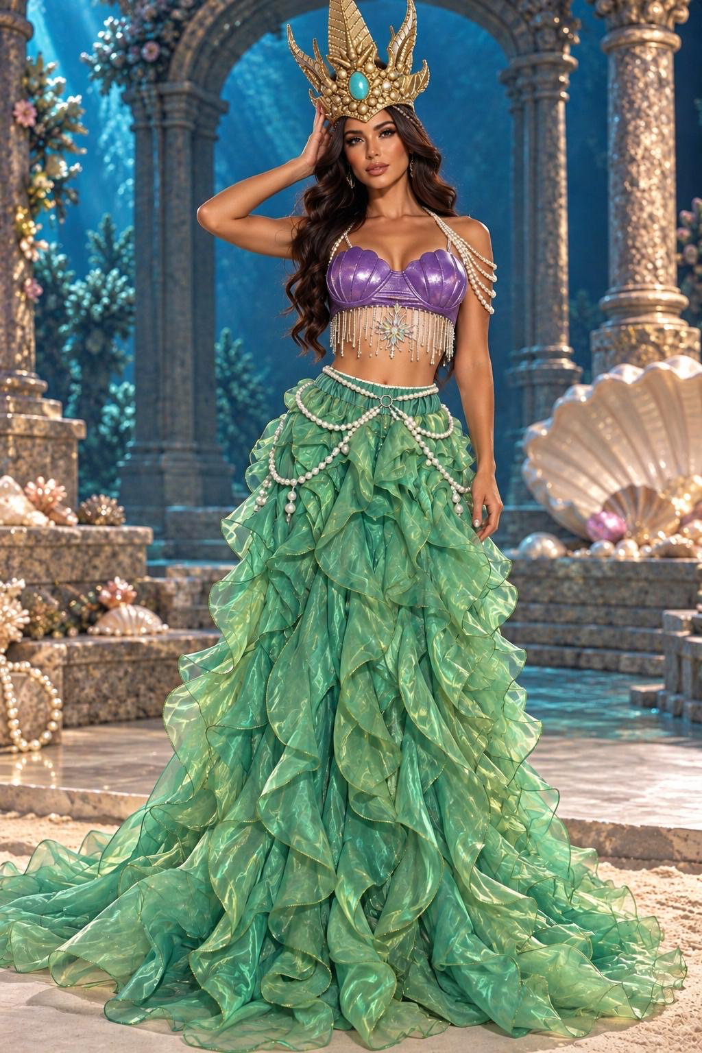 Enchanted Mermaid Queen |Styled