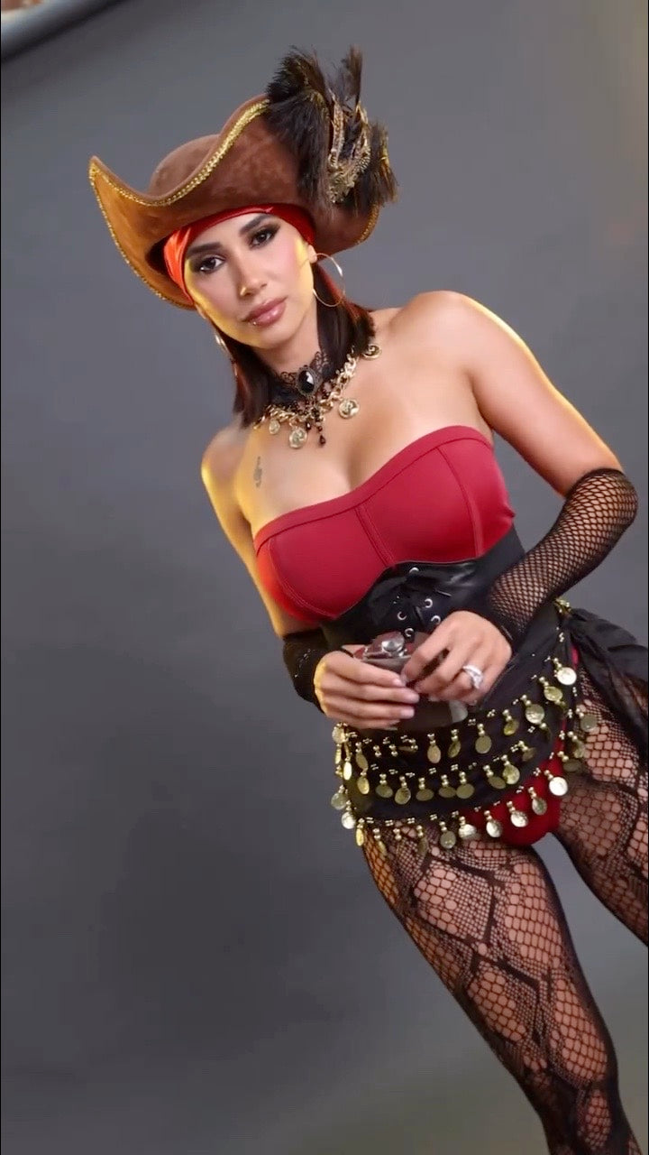 Pirate Princess Costume includes Hat