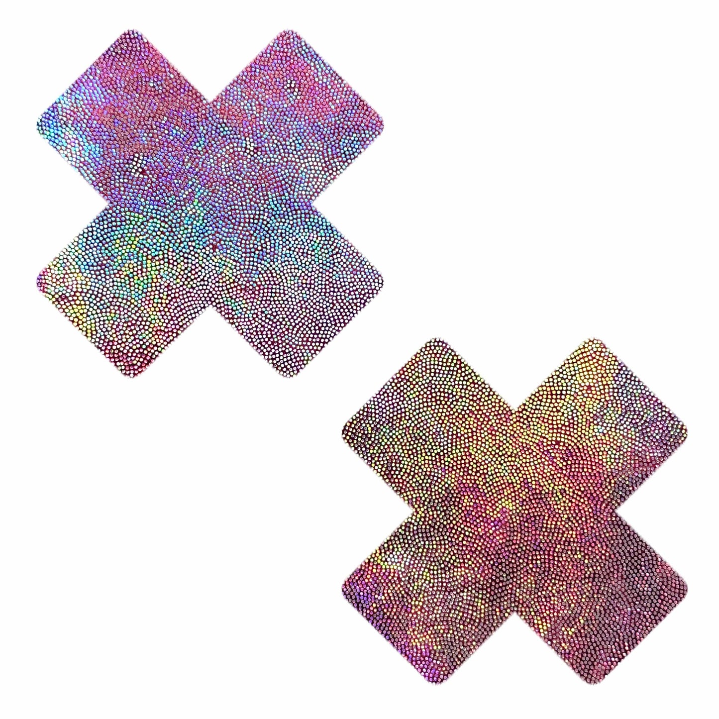Neva Nude - Perfect Pino Holographic X Factor Nipple Cover Pasties