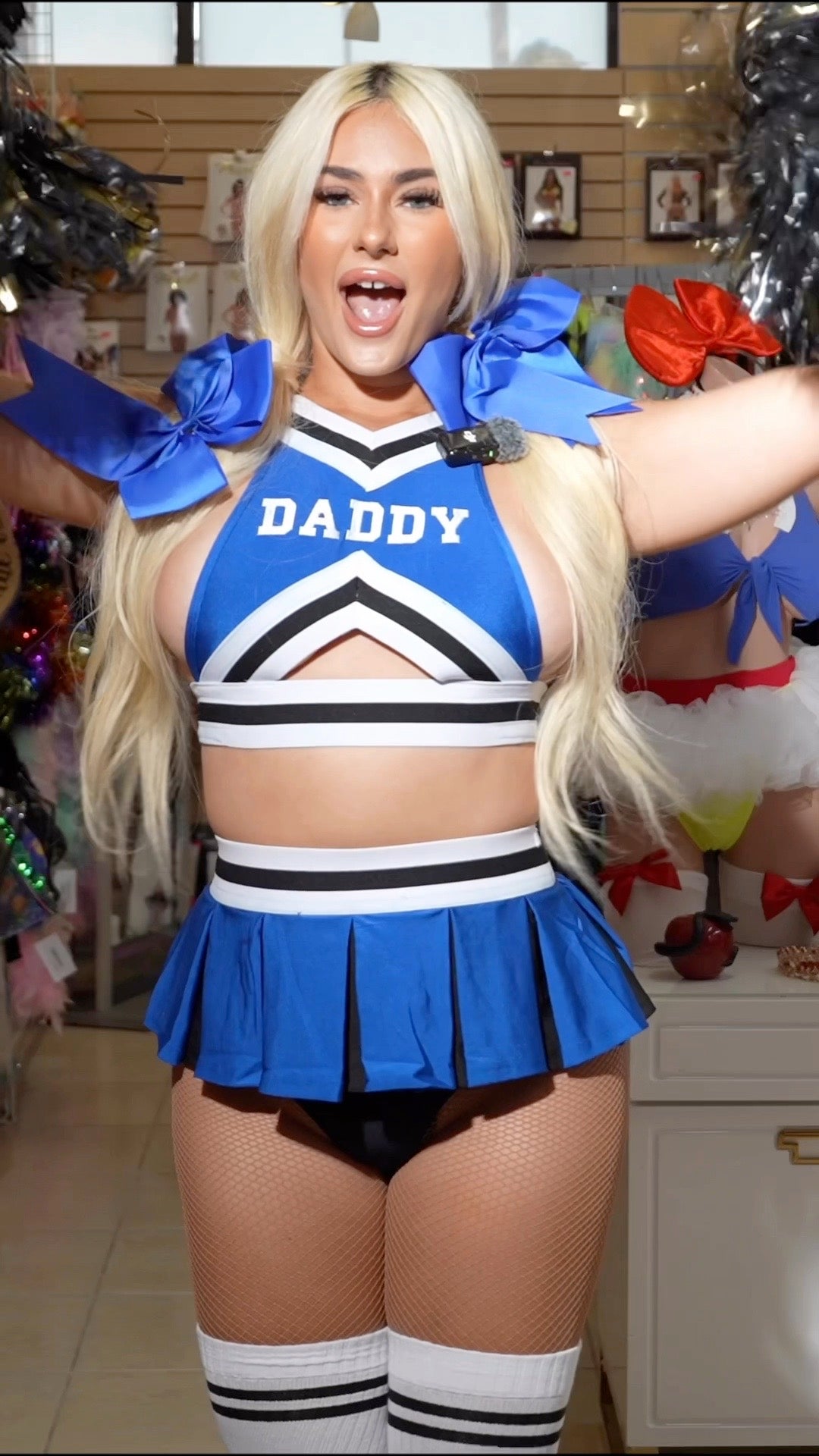 Styled DADDY Cheerleader Costume