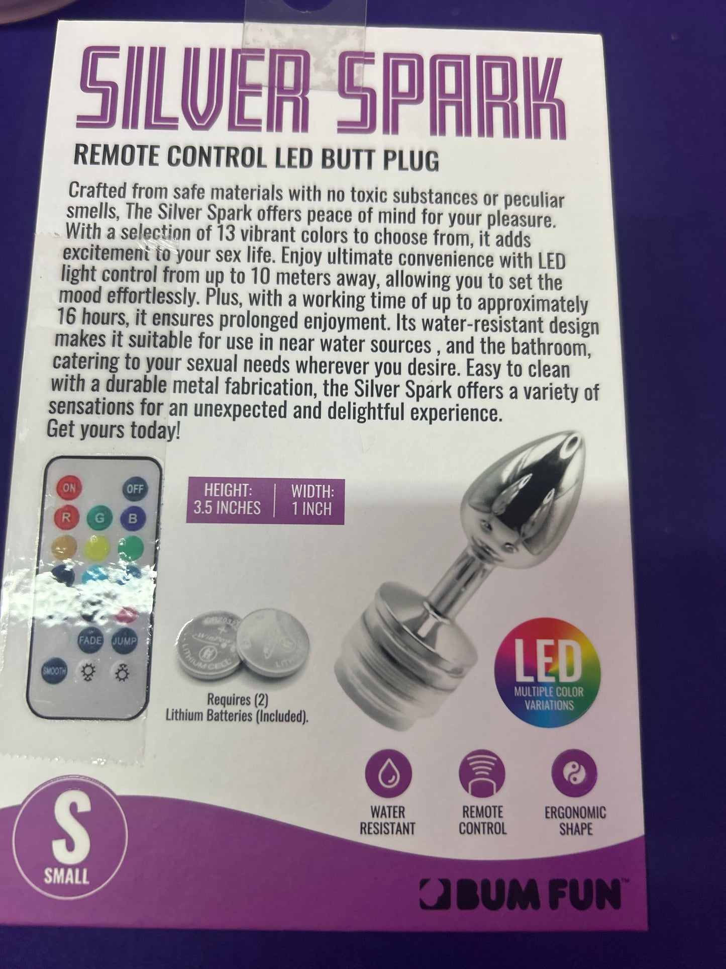 LED multiple color peach plug