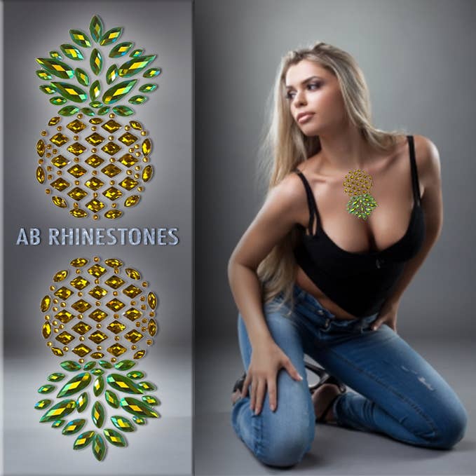 Pineapple Jeweled Pasties
