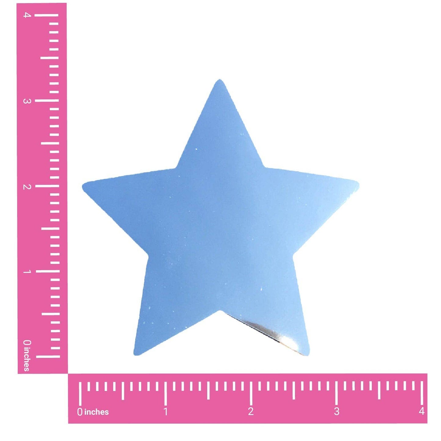 Neva Nude - Terminator Mirrored Chrome Starry Nights Nipple Cover Pasties