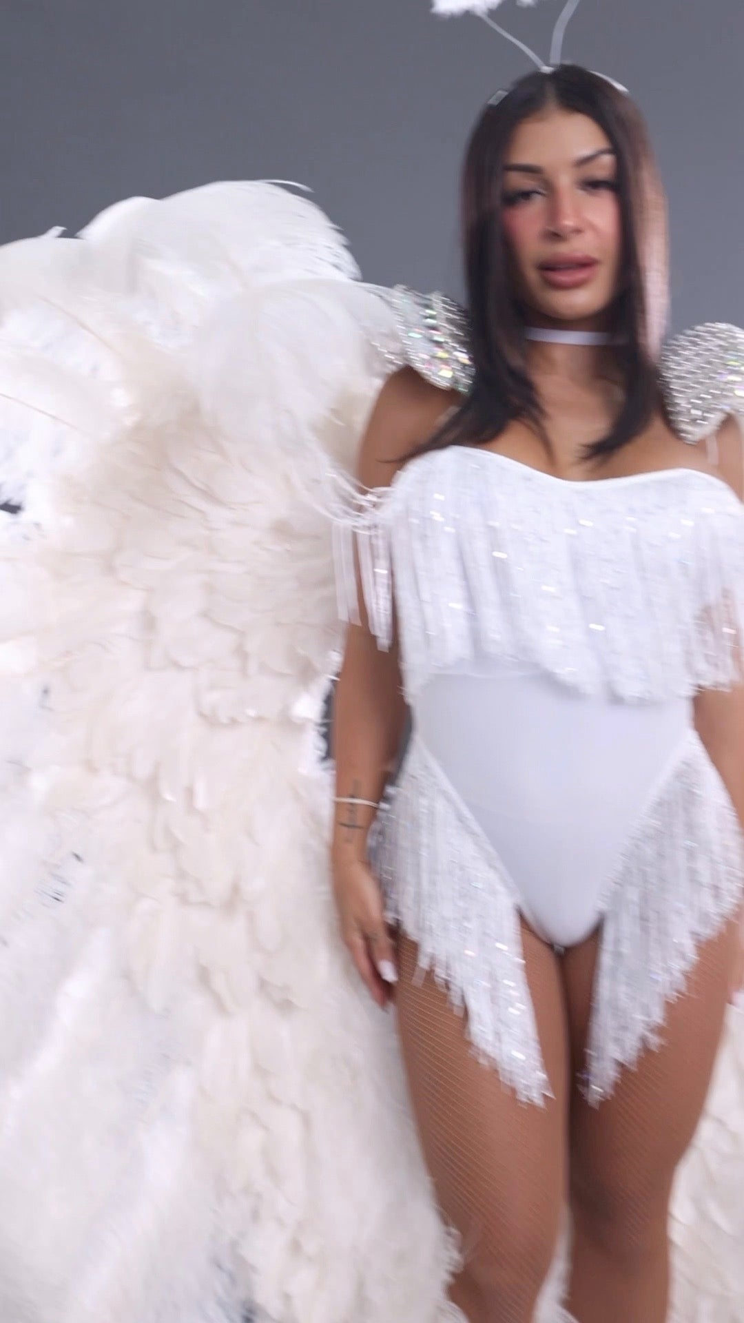 Exclusive Runway Angel Romper by Playthings