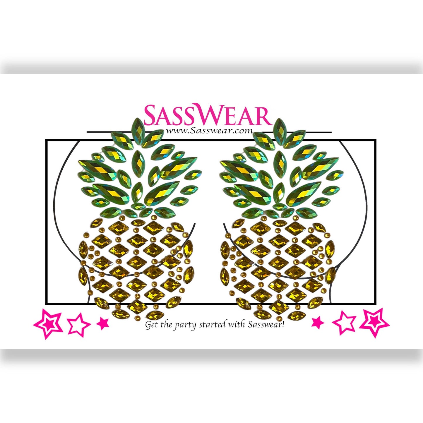 Pineapple Jeweled Pasties