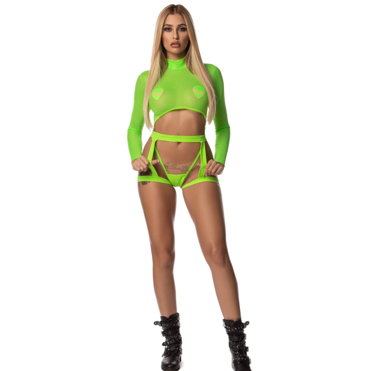 Exclusive Neon Alien 3pc Set