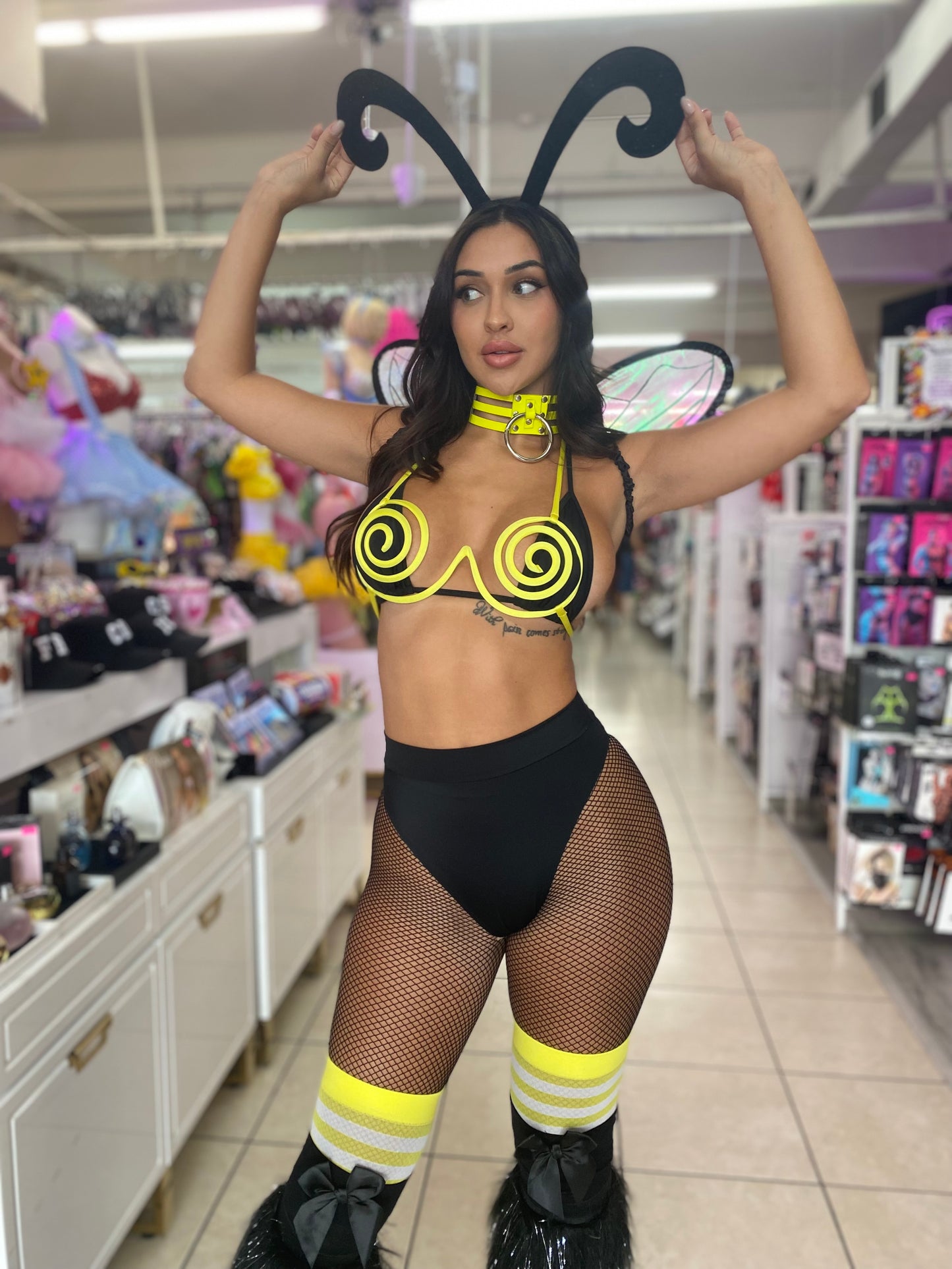 Hottie Bumble Bee styled outfit