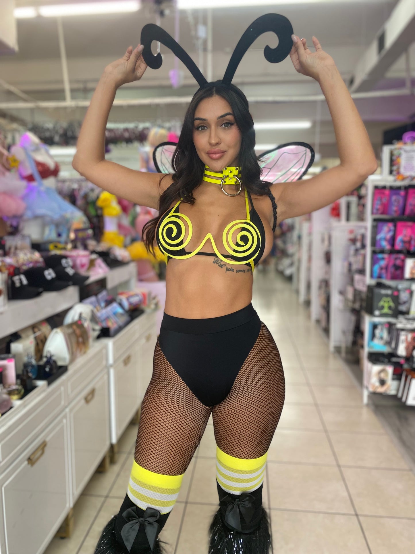 Hottie Bumble Bee styled outfit