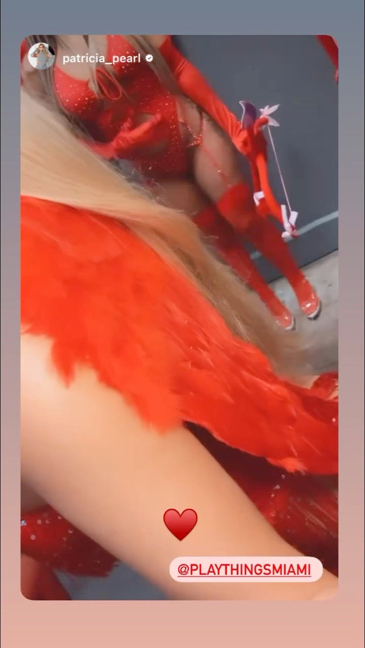 Exclusive Red Runway Angel by Playthings