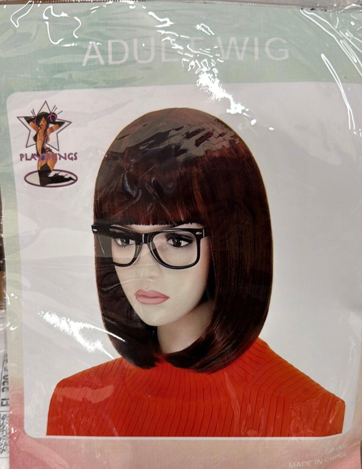 Exclusive Red V Detective Costume by Playthings Includes Wig