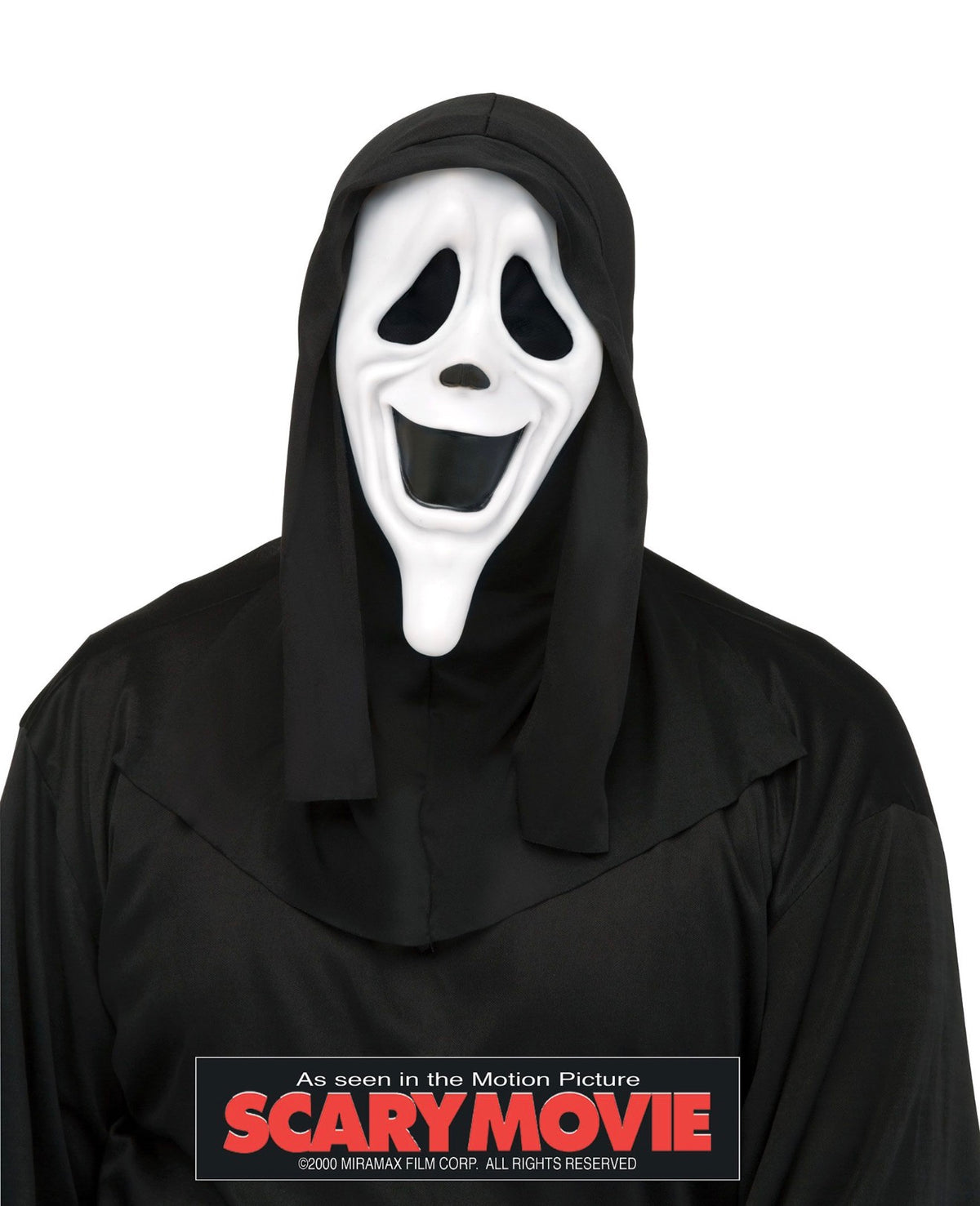 Ghost Face Smiley Mask
