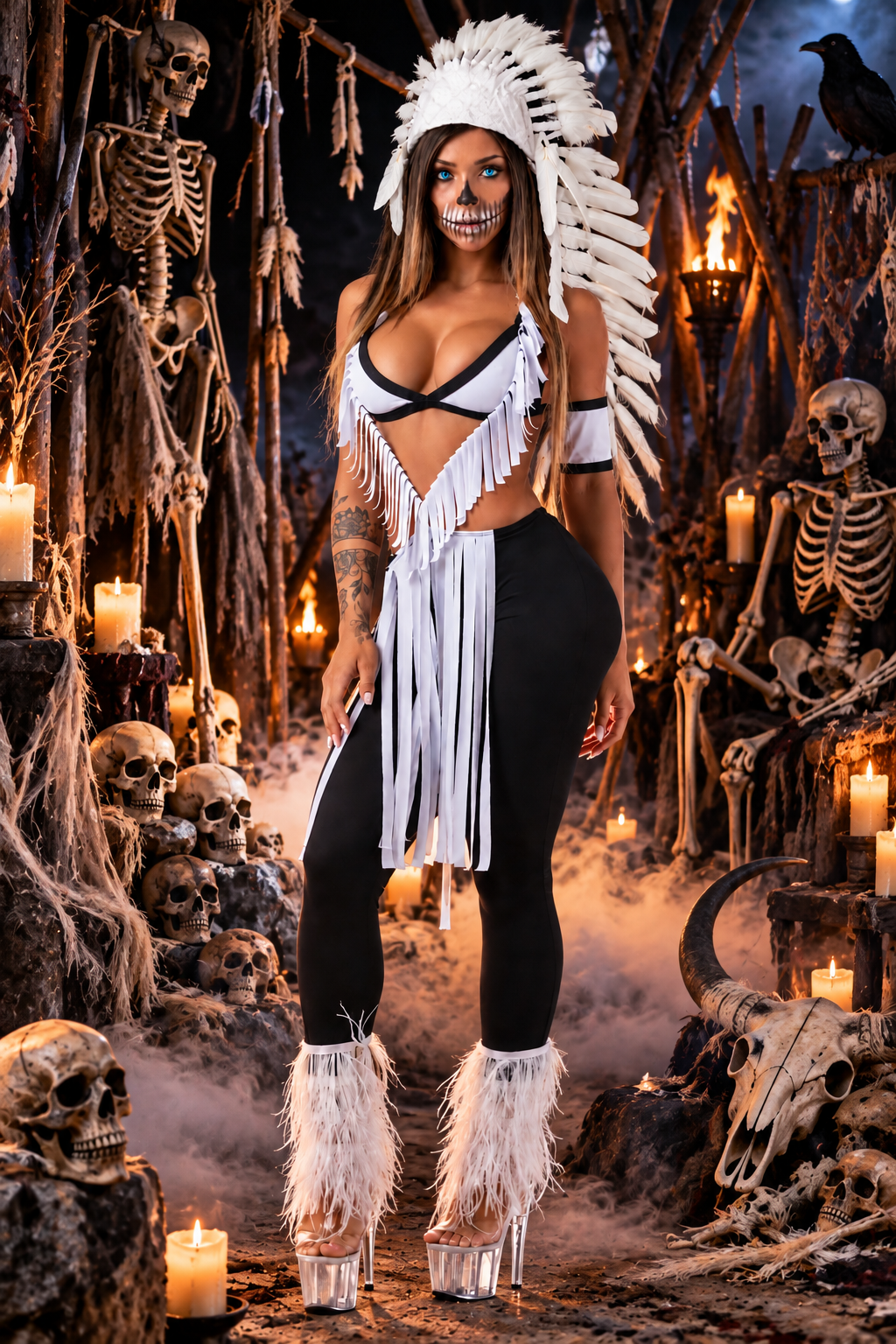 Exclusive Spirit of the White Feathers Costume