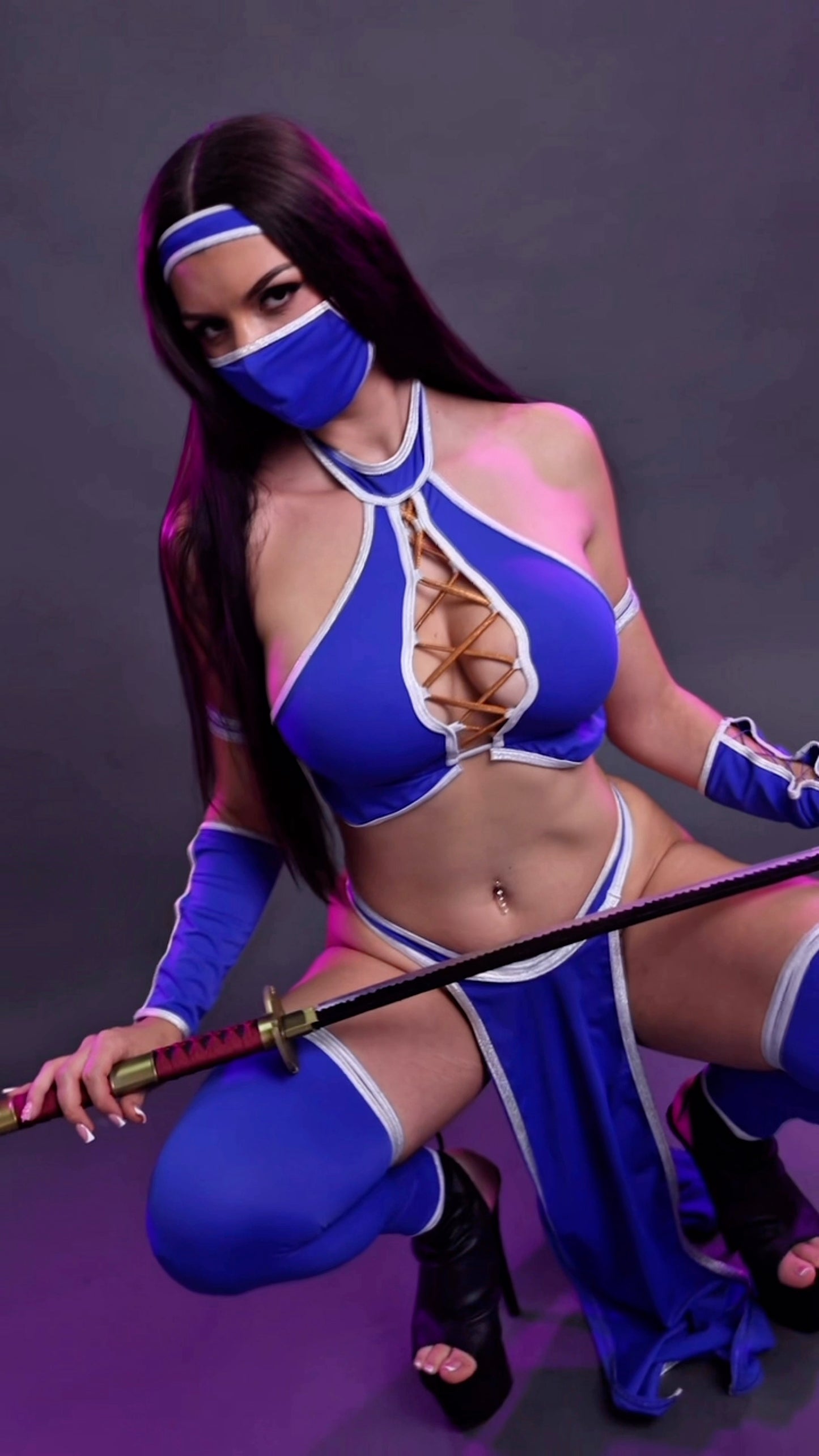 Exclusive Blue Ninja Costume