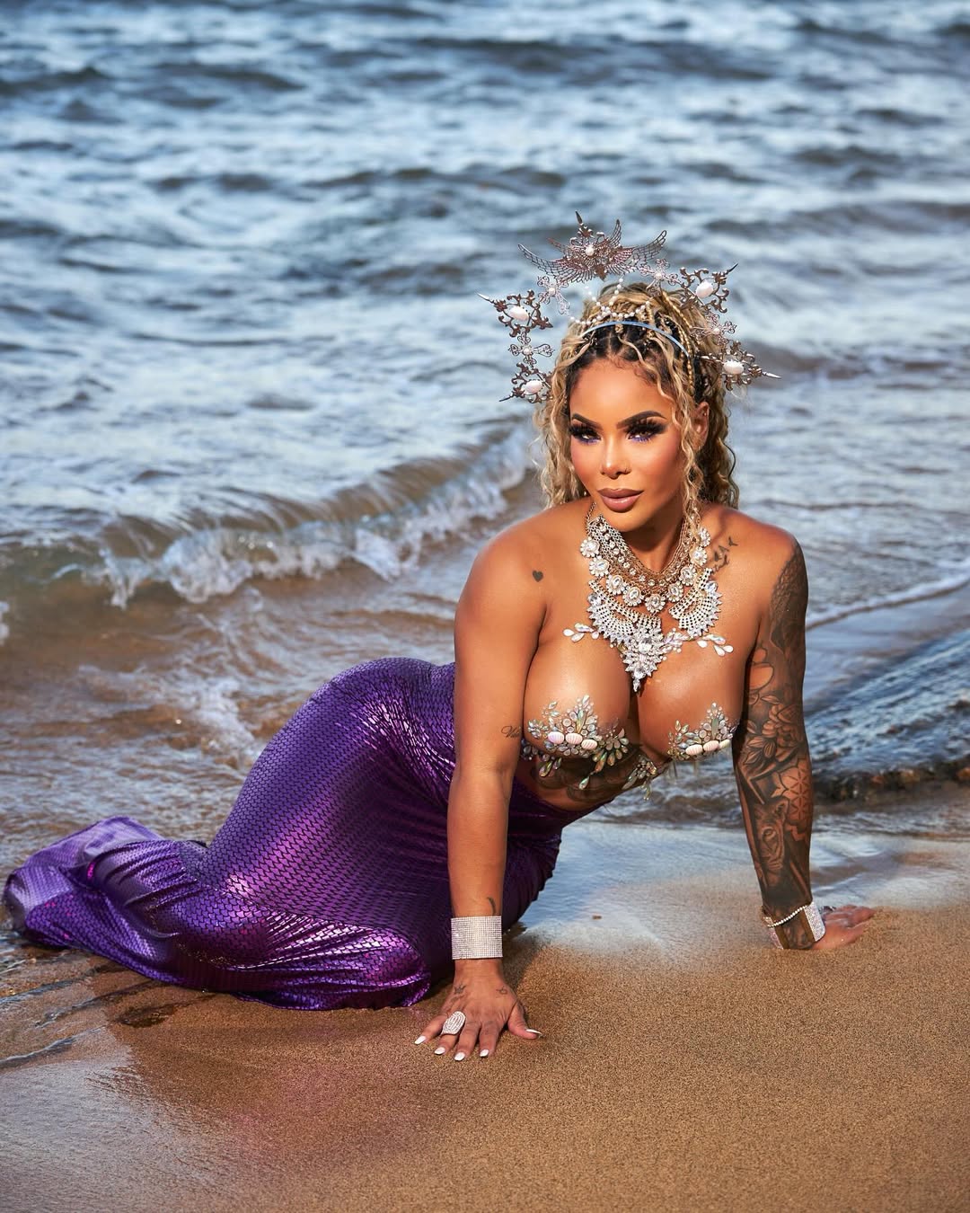 Amethyst Mermaid styled by Playthings