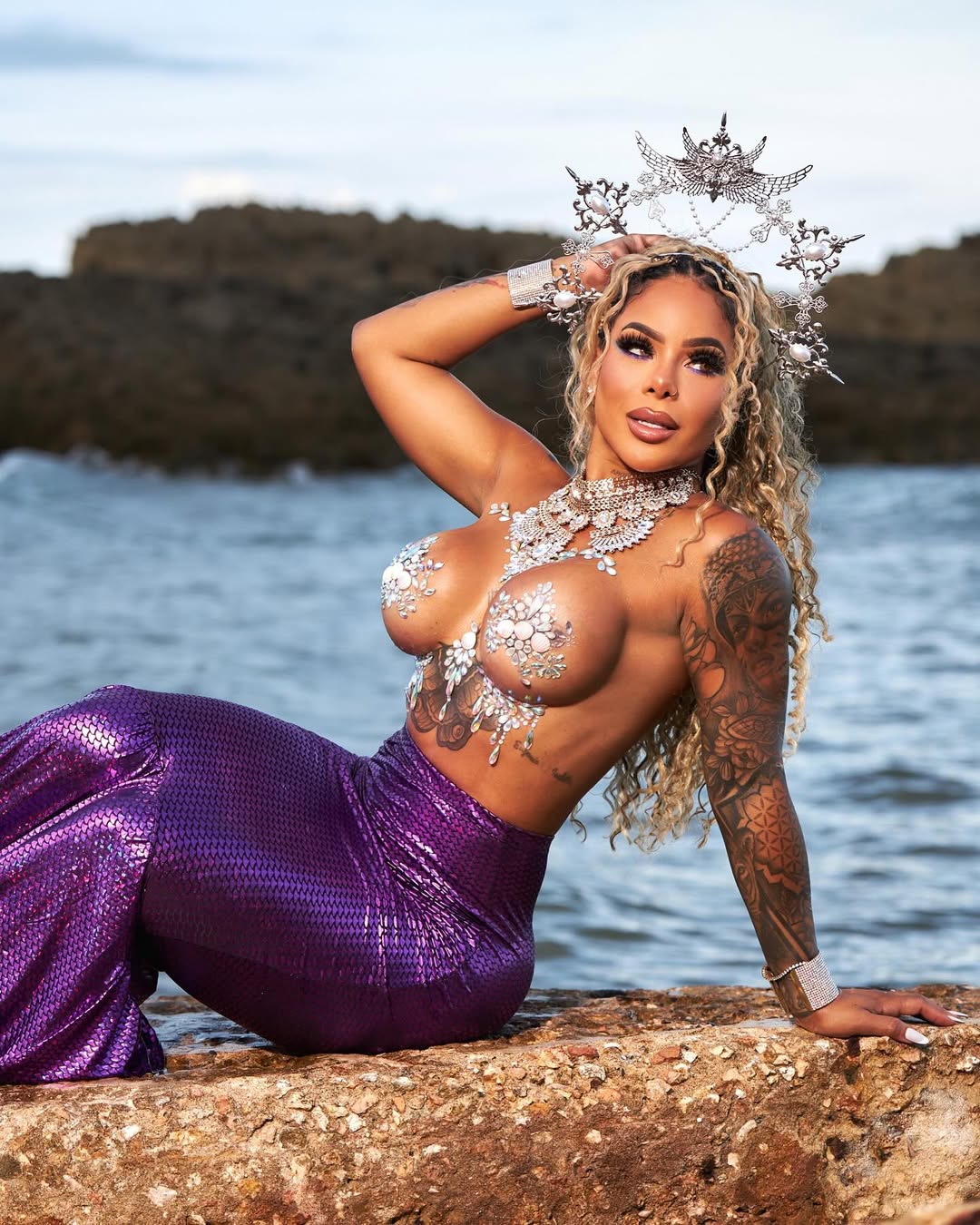 Amethyst Mermaid styled by Playthings