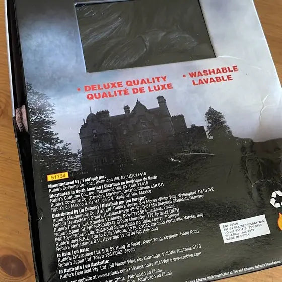 Wednesday Addams Wig