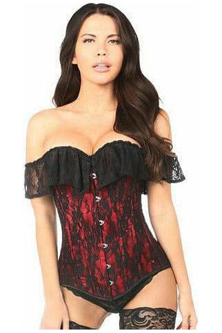 Lace Off The Shoulder Corset