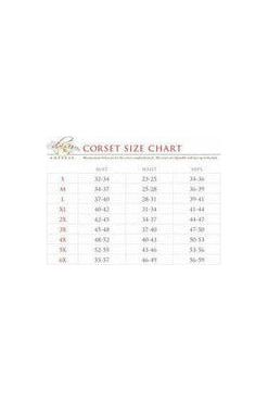 Lavish Red Clear Curvy Underbust Waist Cincher Corset - Daisy Corsets