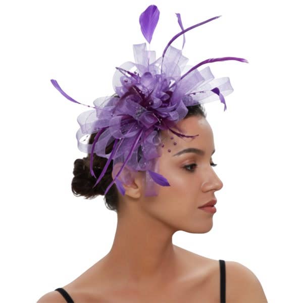 KBW Global Corp. - Purple Fascinator