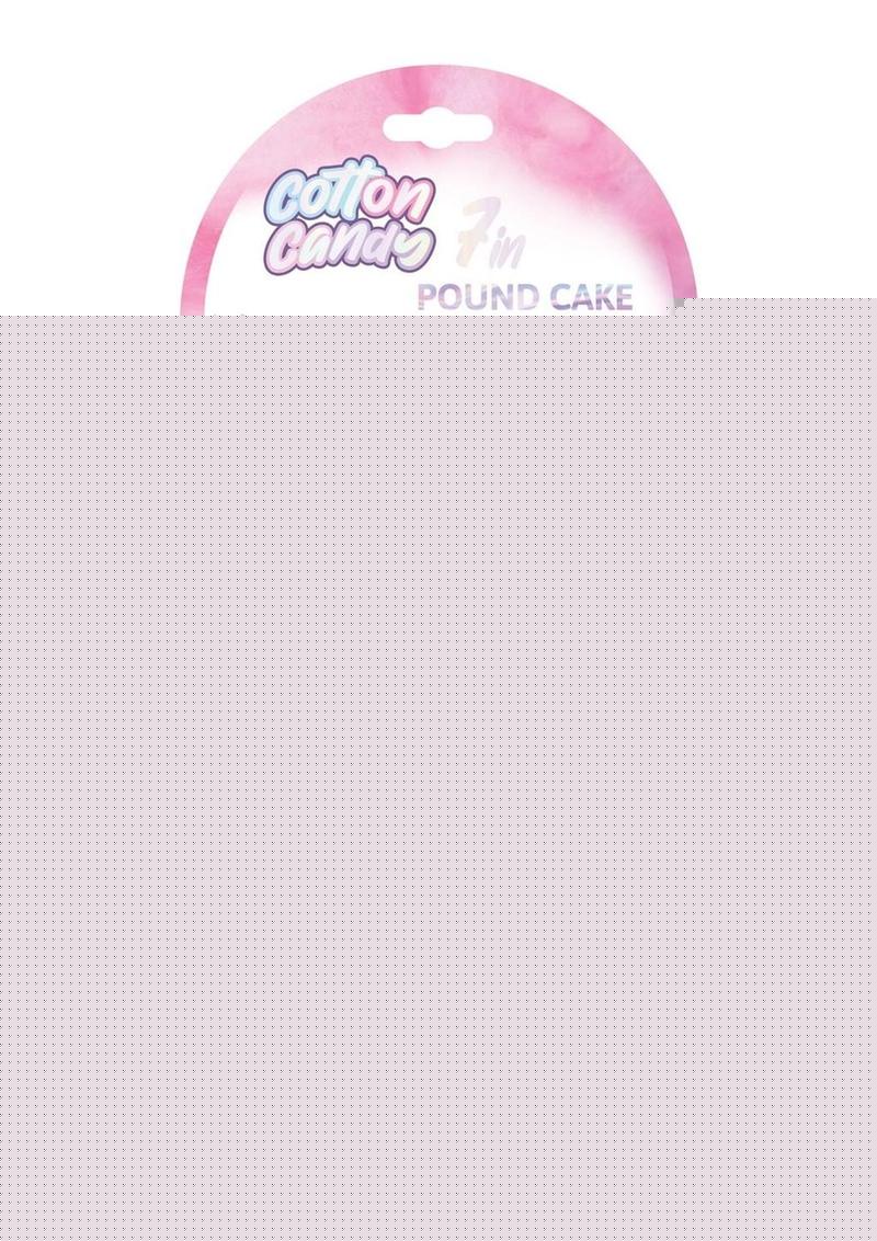 Cotton Candy Pound Cake Rechargeable Silicone Dong