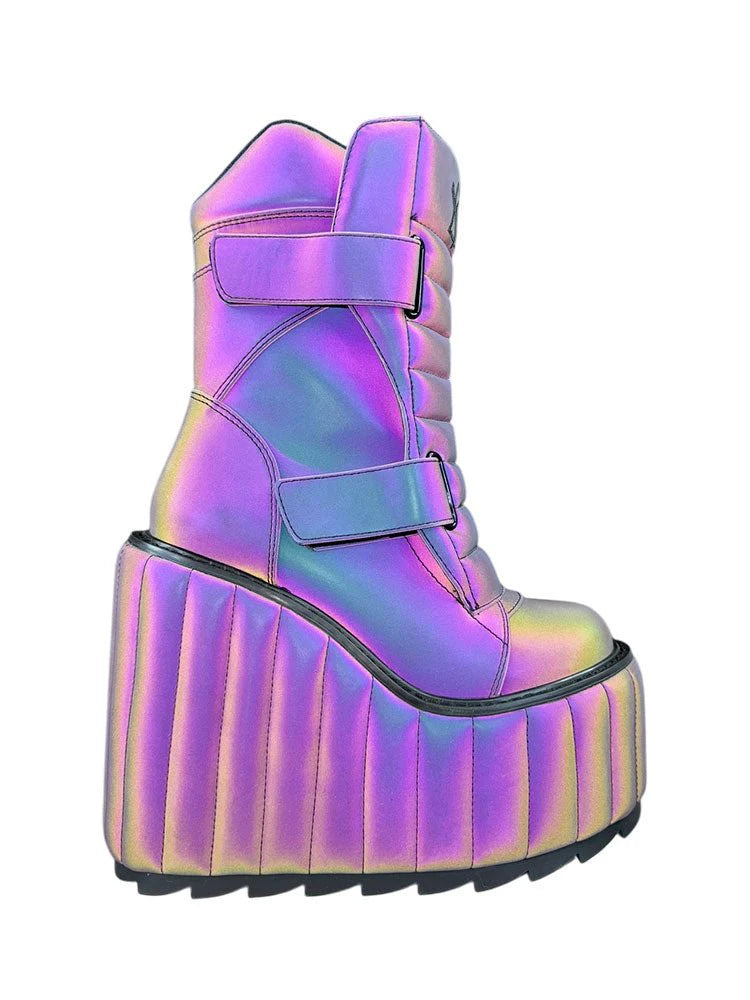 DUNE MOTO -REFLECTIVE FUTURISTIC BOOTS