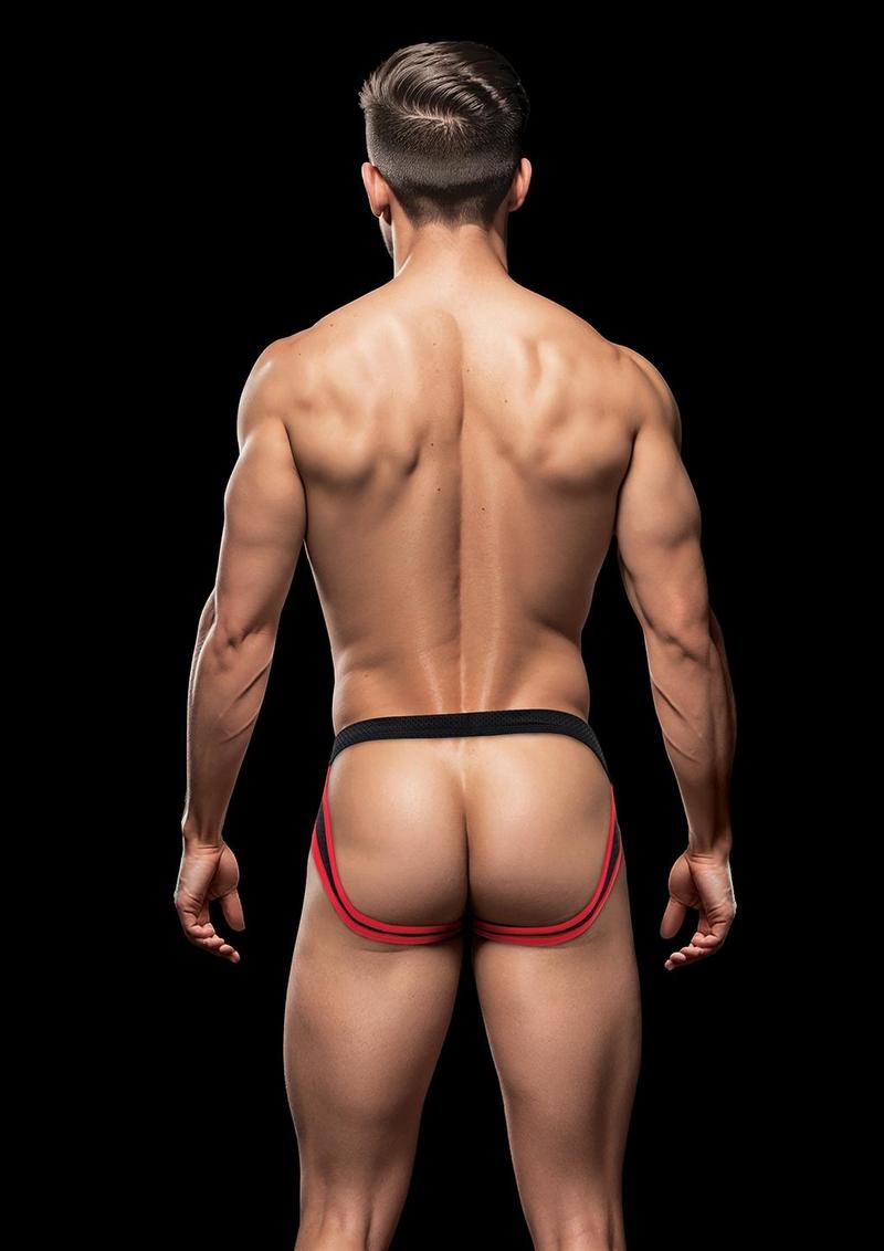 Envy Sport Mesh Jock - Black - Medium/Small