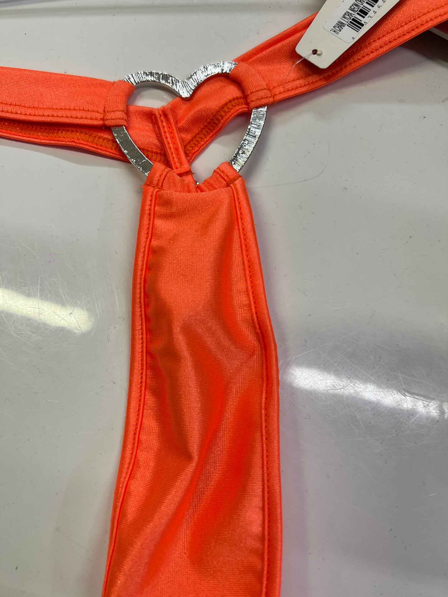 Heart shaped Thong with chain