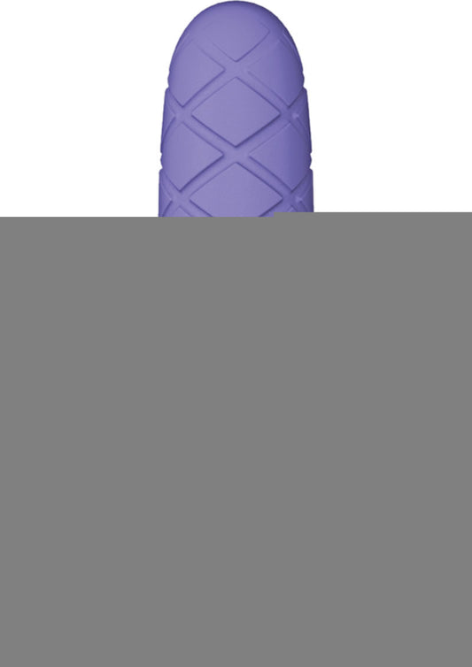 Luxe Cozi Silicone Mini Vibrator - Periwinkle/Purple
