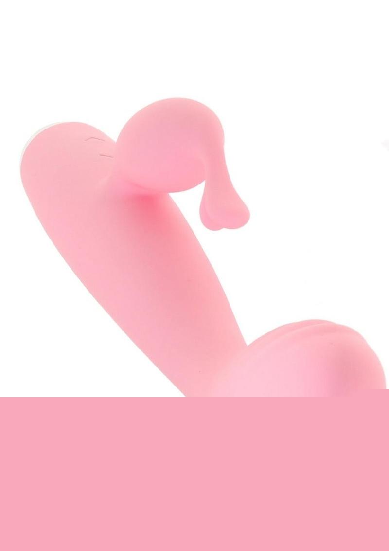 Luxe Skye Silicone Rechargeable Slim Rabbit Vibrator