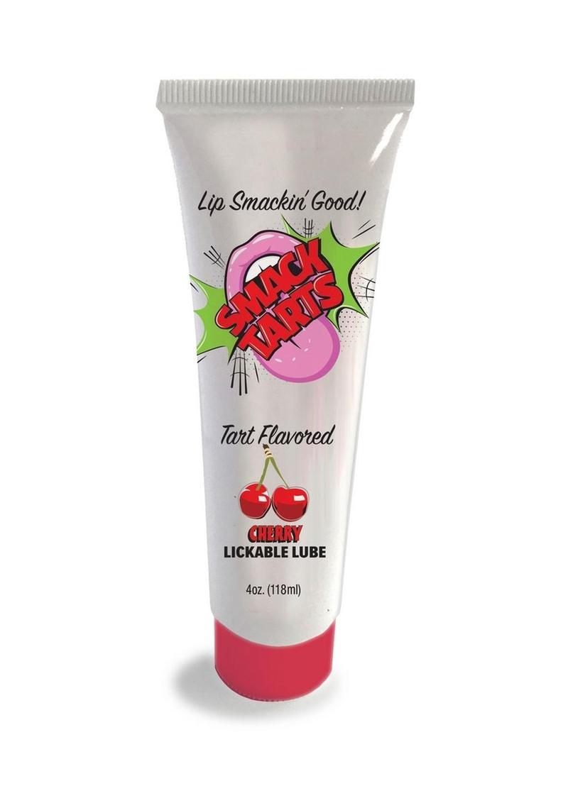 Smack Tarts Lickable Oral Gel Lubricant 4oz - Sour Cherry Smack Tarts Lickable Oral Gel Lubricant 4oz - Sour Cherry