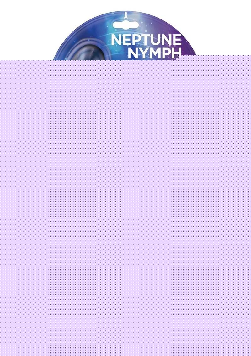 Stardust Neptune Nymph Silicone Dildo - Purple