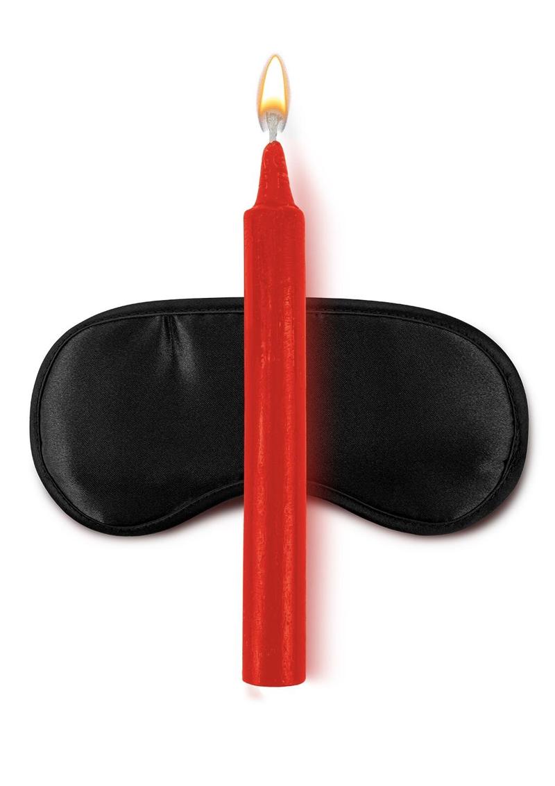 WhipSmart 4pc Bondage Rope Set W Candles and Mask
