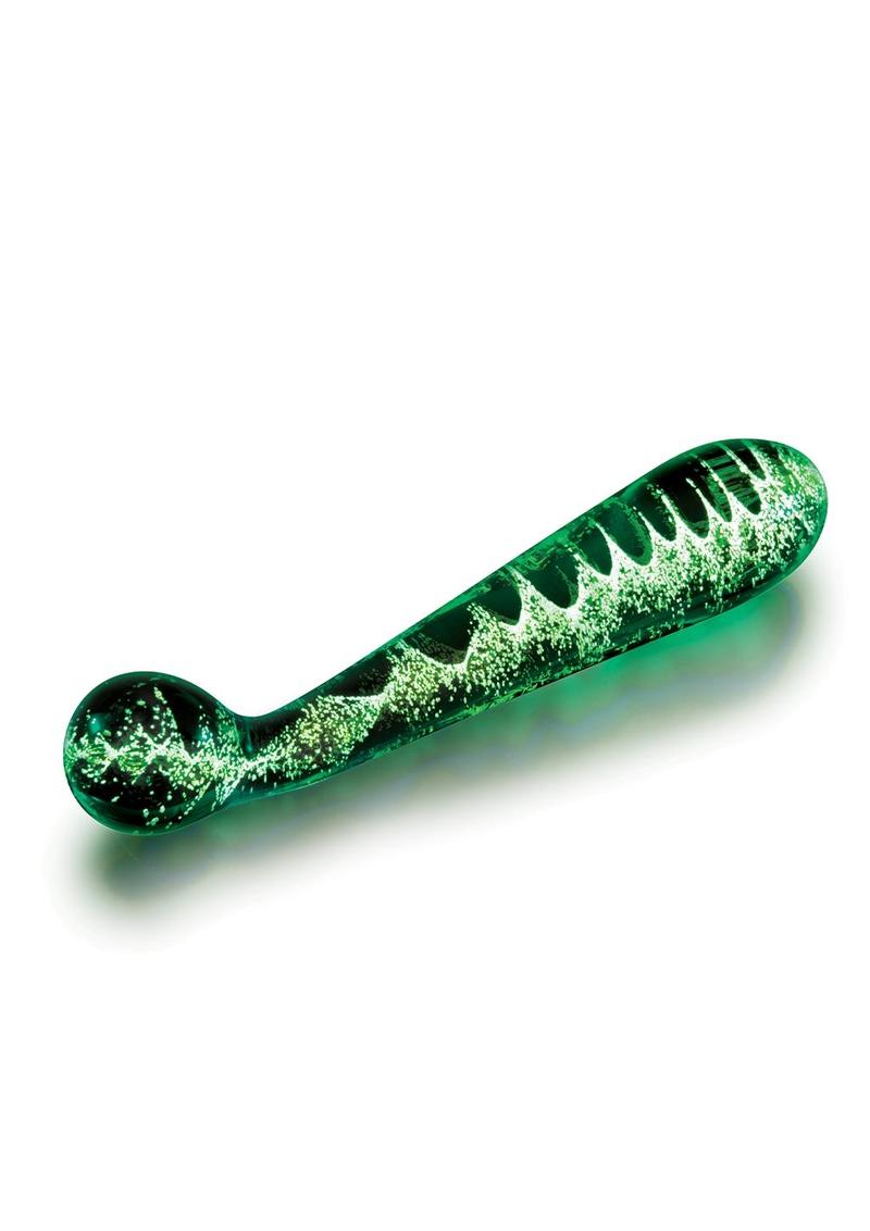 WhipSmart Glow In The Dark G-Spot Glass Dildo