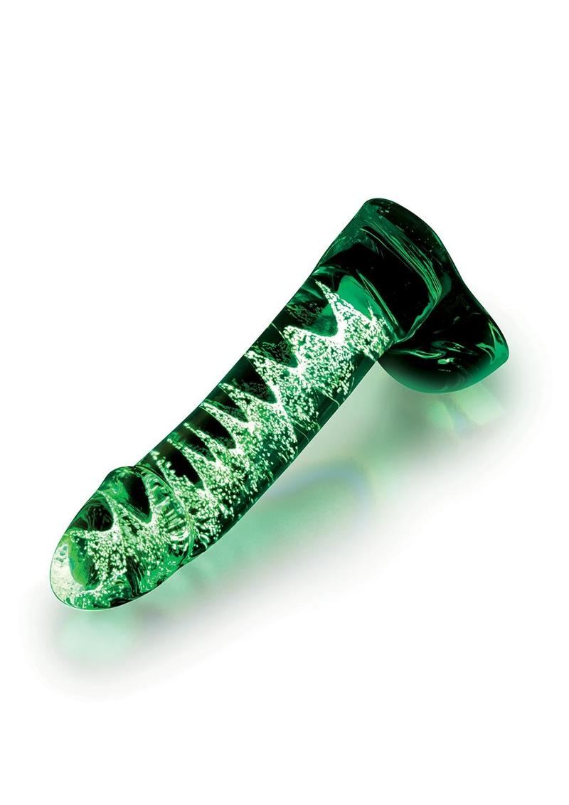 WhipSmart Glow In The Dark Glass Dildo