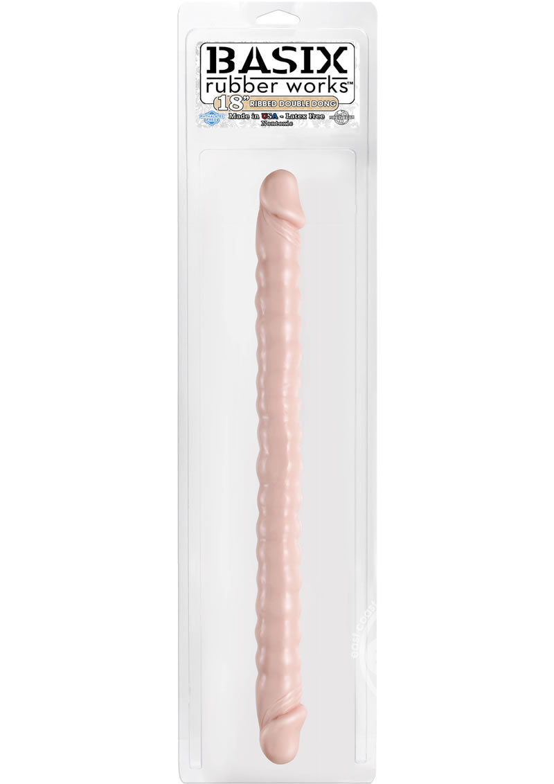 Bendable double dong 18"