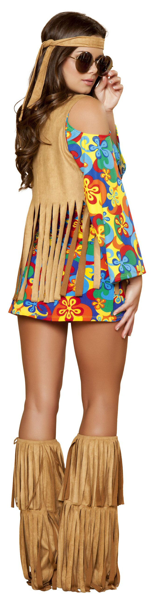 3 Piece Hippie Hottie Costume