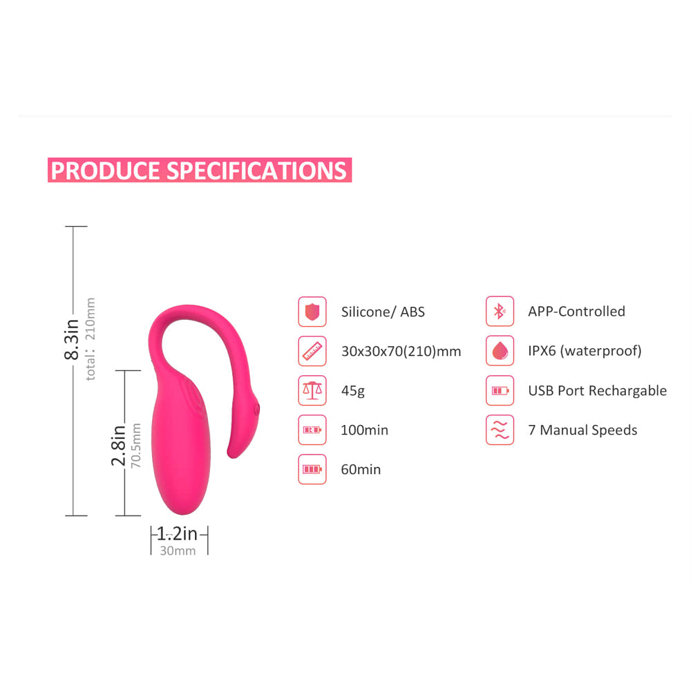 Magic Motion Flamingo Bluetooth Vibrator