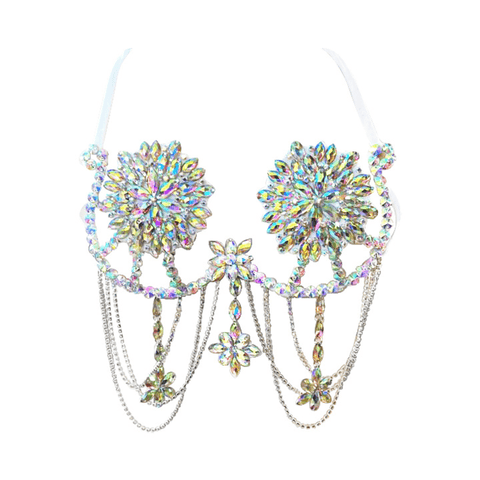 Festival Diva Hand Made Jewel Bra