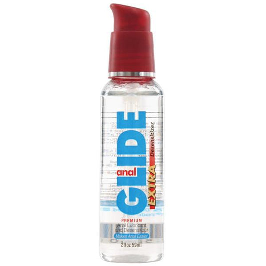 Anal Glide Extra Desensitizer - 2 oz Pump Bottle - PlaythingsMiami