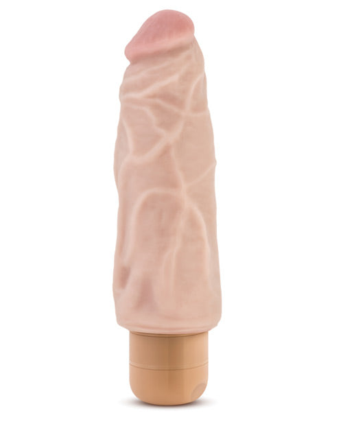 Blush Dr. Skin Vibe 7" Dong #9 - Beige - PlaythingsMiami