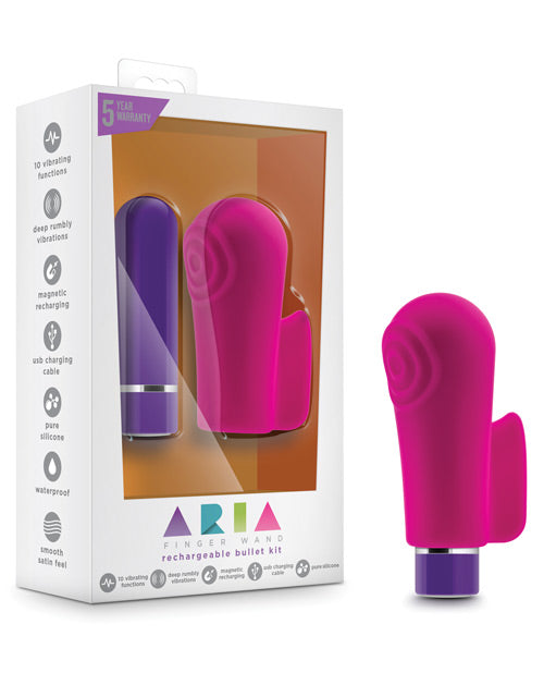 Finger wireless vibrator