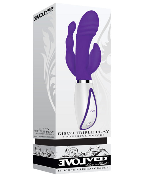 Evolved Disco Triple Play - Purple - PlaythingsMiami