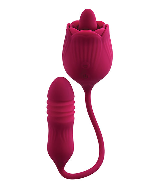 Wild Rose Tongue Clit Licker Thrusting Toy