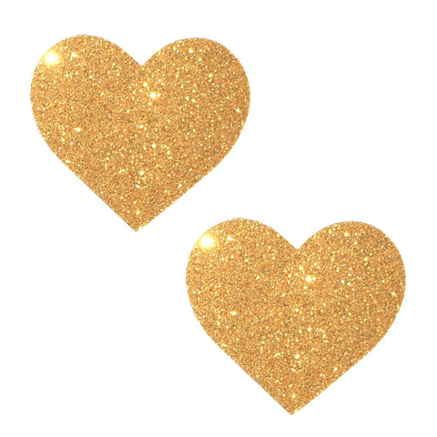 Heart Glitter Pasties Nipple Covers