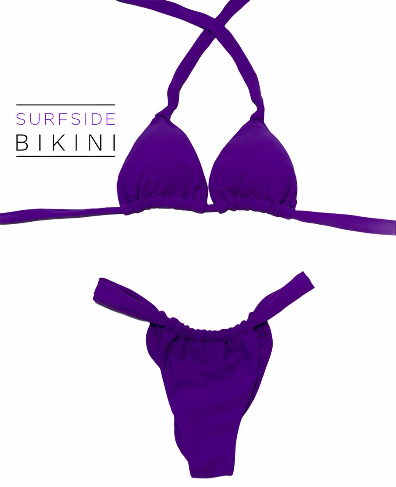 Pretty in Purple Bikini Separates