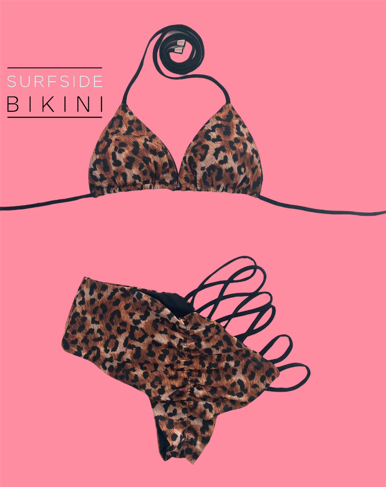 Wild Side Cheetah High Waisted Bikini