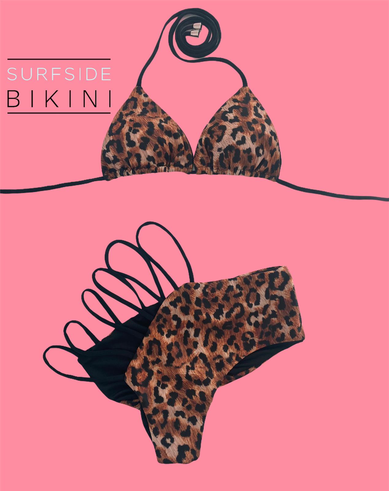 Wild Side Cheetah High Waisted Bikini