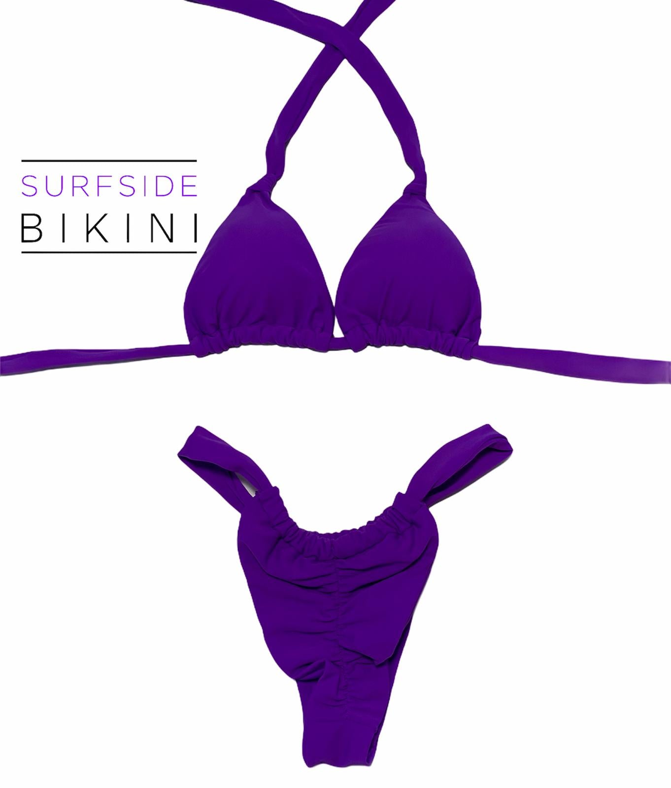 Pretty in Purple Bikini Separates
