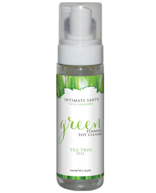 Intimate Earth Green Tea Tree Oil Foaming Toy Cleaner 100ml - PlaythingsMiami